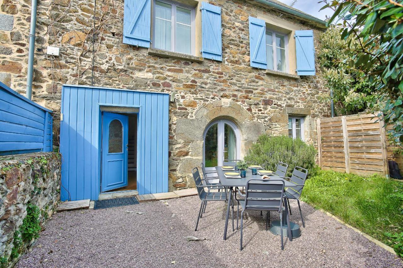 600M Plage Saint-Suliac- Maison Bretonne Pour 4 Exterior photo